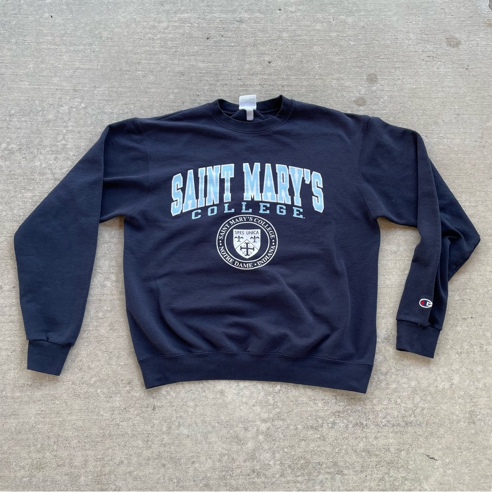 Vintage champion saint marys college sweatshirt hoodie